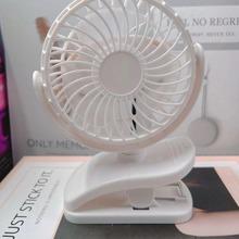Rechargeable Desktop and Clip on LED Light Fan with Circulating Air Fan, 2000mAh, Portable Wireless Mobile Ceiling Fan Amagi