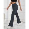 Yoga Bell-Bottom High-Waisted Butt-Lifting Leggings – Women’s Sports and Fitness Trousers with A Peach-Shaped Butt and Wide Legs
