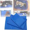 Pet Mat Gel Dog Cat Cooling Sleeping Pad Summer Pets Supplies Square Blue