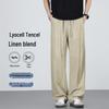 Men's Summer Cool Linen Blend Wide Leg Casual Pants
