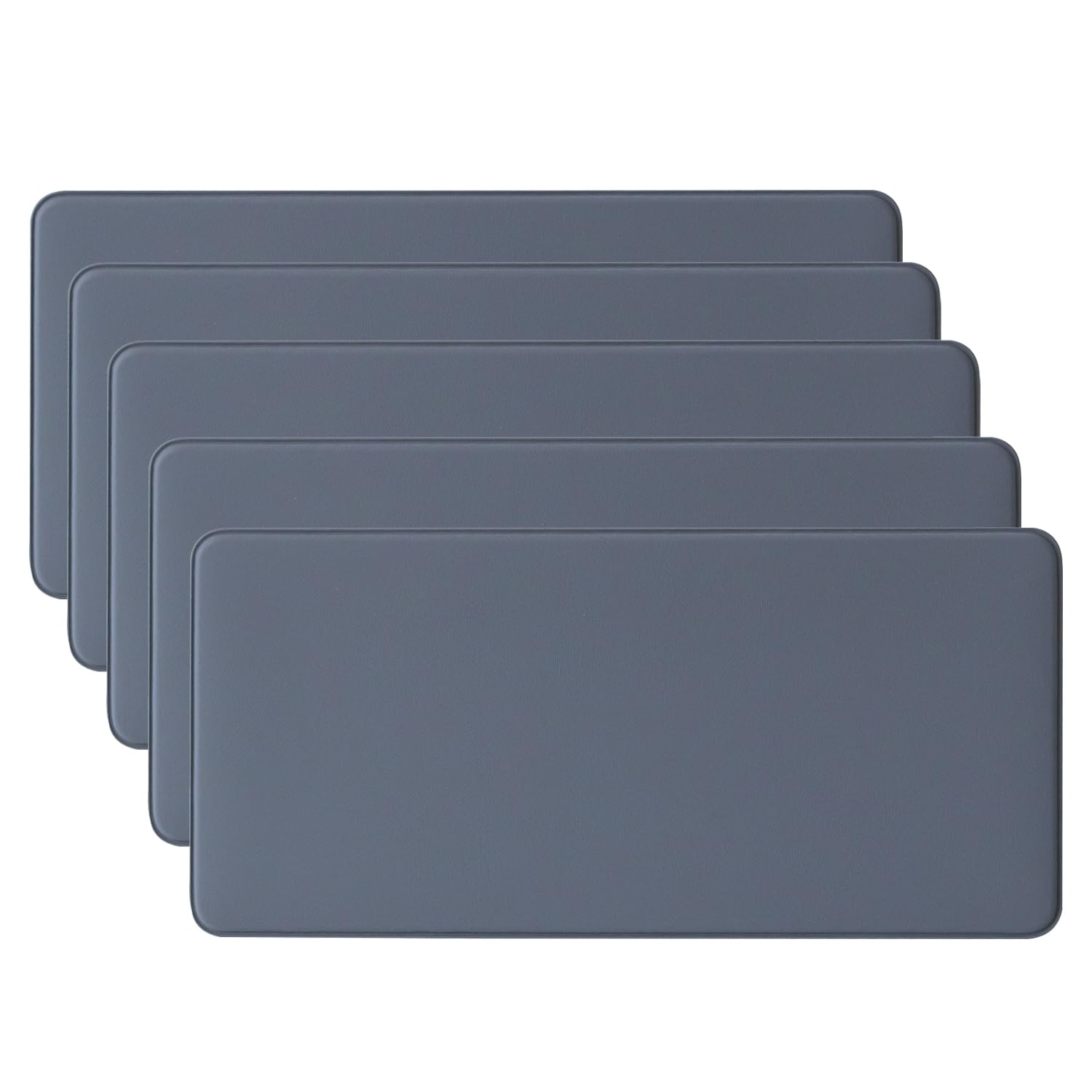 

Plus Stamp Supplies Stamp Mat Set of 5 [Medium Check/Bill Size] сірий колір
