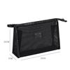 Large Capacity Mesh Makeup Bag - Portable Transparent Toiletry Storage