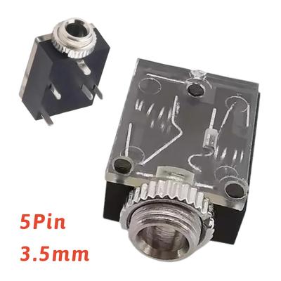 Leiterplattenmontage Buchse 3,5mm Stereo Klinkenbuchse 5-Pin für Kopfhörer Audio Interface