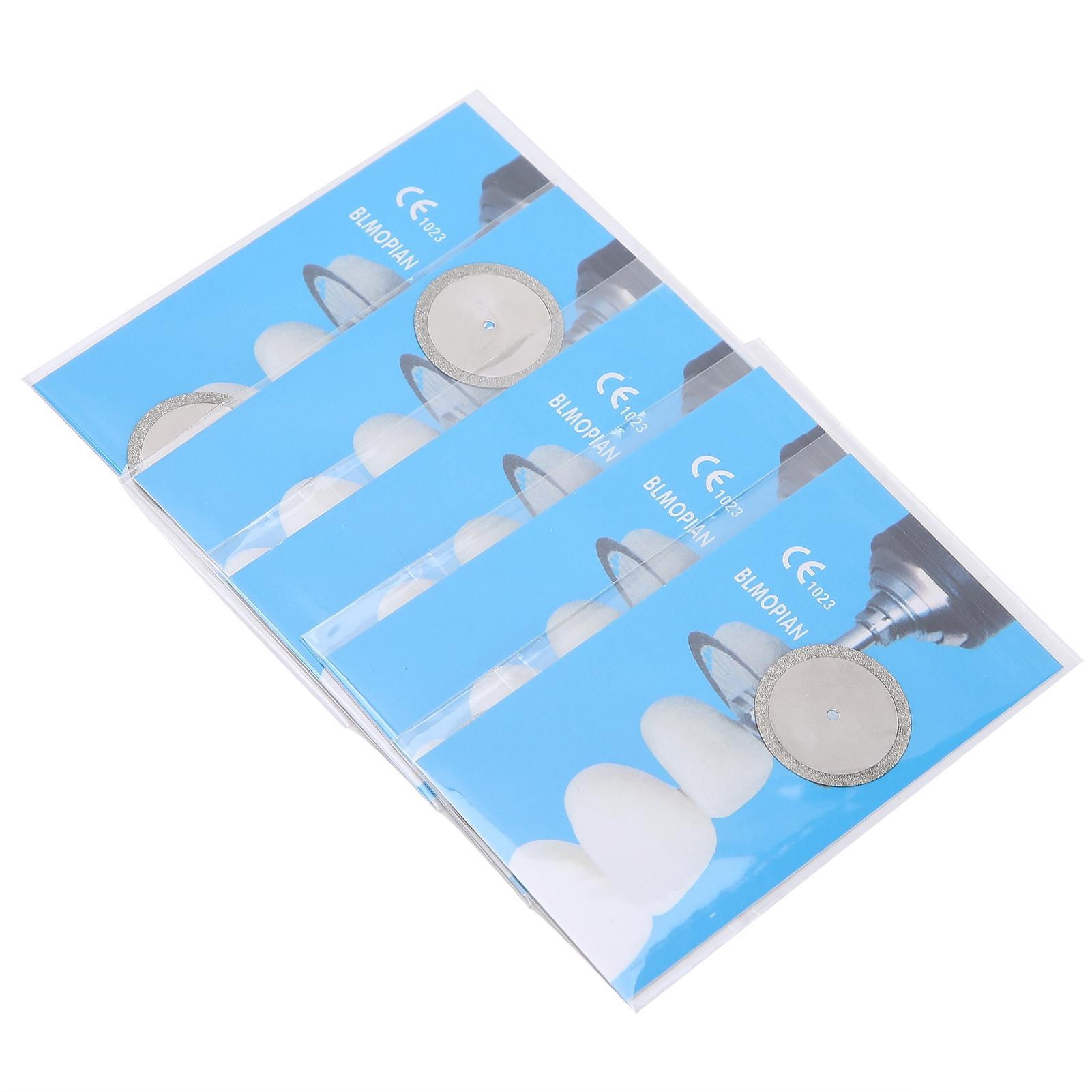 

5шт. Набор стоматологических режущих дисков, двухсторонний стоматологический полировальный диск, набор для резки зубов 11#