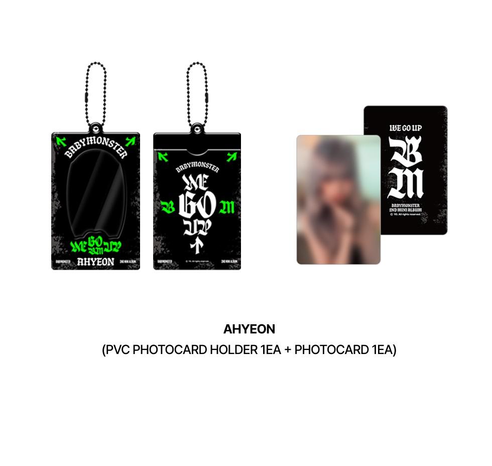 [WEGOUP] BABYMONSTER PVC Photocard Holder Official KPOP Merch