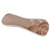 Wormwood Pillow Bone Shaped Reduce Fatigue Promote Circulation Detachable Cleansing Neck Cervical Pillow Coffee Color