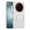 Magnetic Case For Honor Magic 8 Pro Case For MagSafe Luxury Stripe Silicone Leather Back Cover For Magic8 8Pro Shockproof Shell