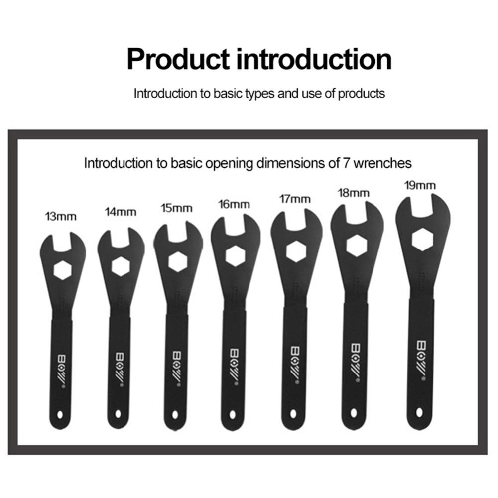 Fix Head Open Pedal Repair Wrench Open Cone Wrench Bicycle Repair Tool Bicycle Hub Cone Wrench