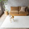 Sayan Sayan Mono Ibul Quilted Kusumi Washable Rug/Baby Mat with Floor Heating, 95x140cm, 1 Tatami Mat, Milk Fog White
