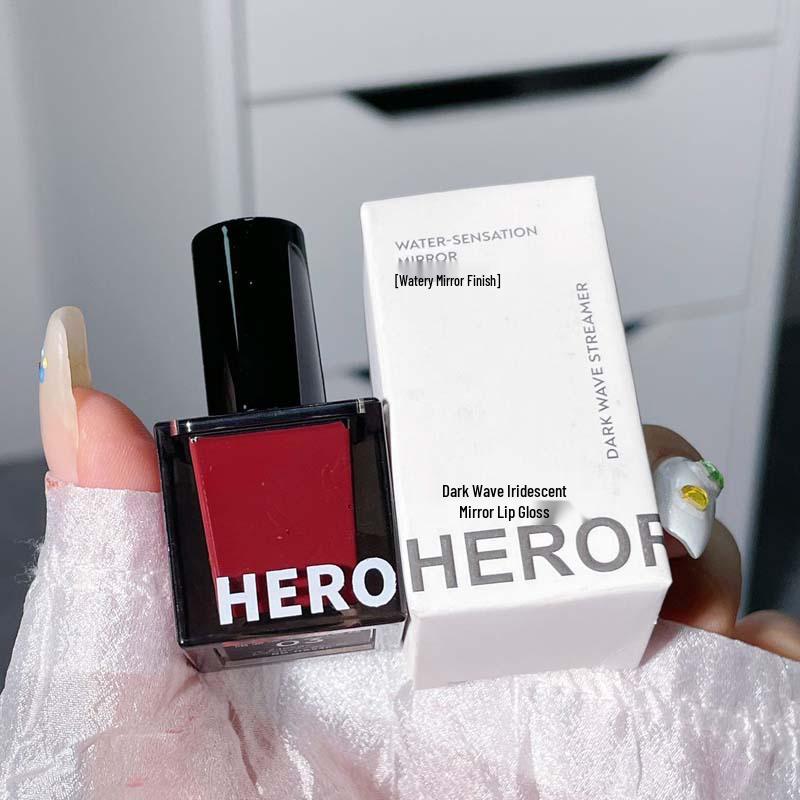 Dark Wave Feuchtigkeits-Lipgloss: Langanhaltender, Natürlicher Glanz, Hautaufhellend für Schüler