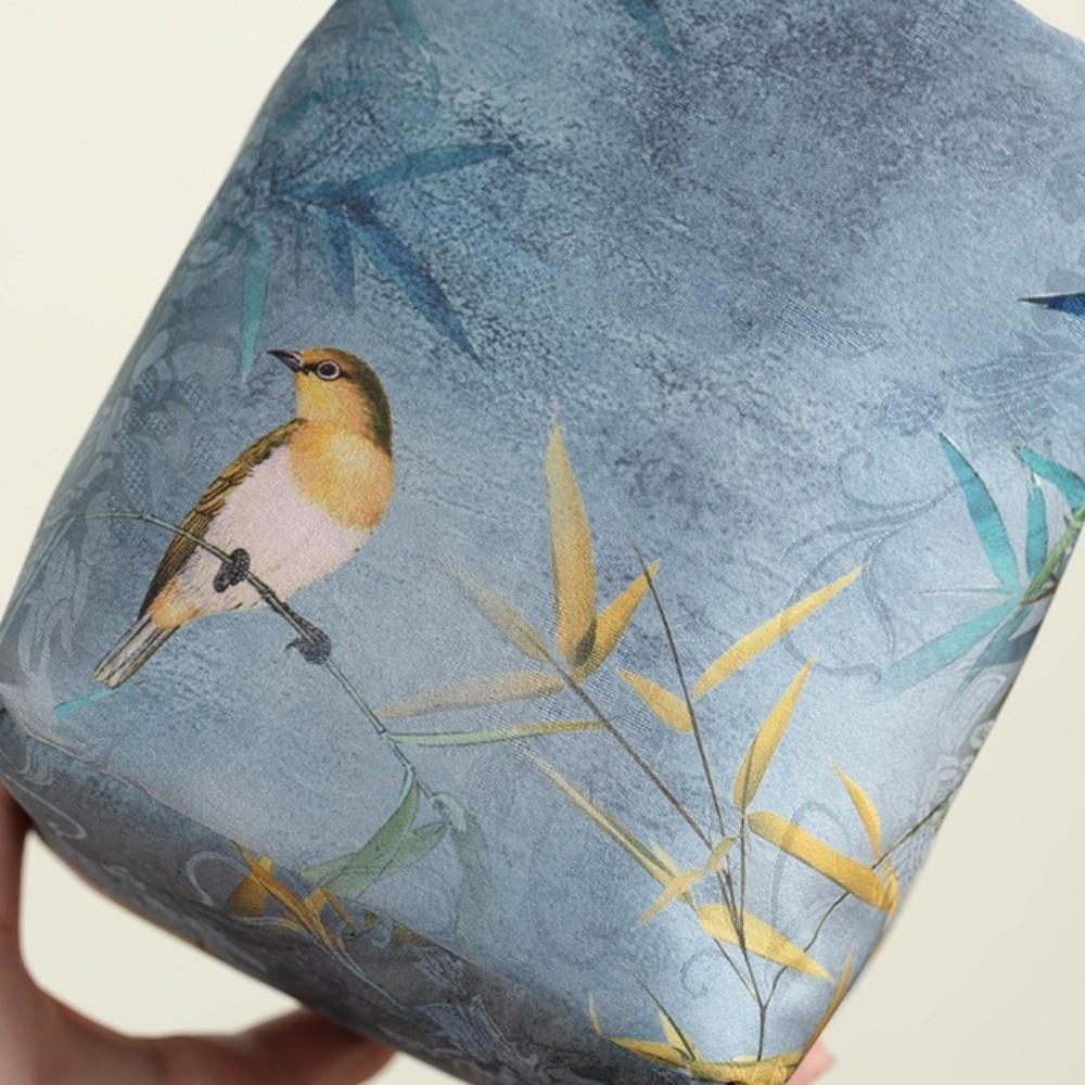 Print Teaware Storage Bag Breakage-proof Small Item Pouch Storage Bag