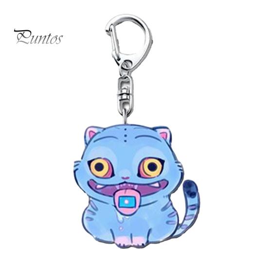 Long-lasting Tiger Charm Korean Pop Anime Keychain Cute Acrylic Pendant Mobile Phone Key Ring Bag Backpack Gift for Fans Colorful