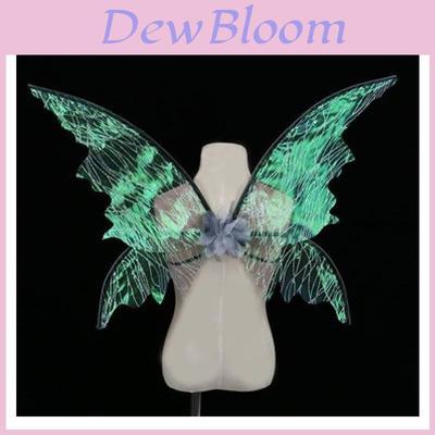 Sparkling Colorful Fairy Wings Handcrafted Angel Wings For Magical Party Costumes