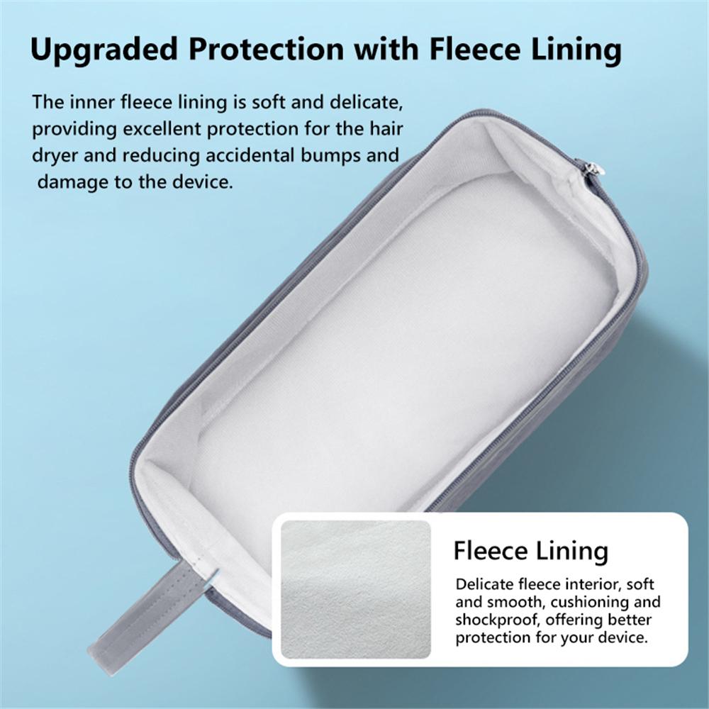 Durable Hair Dryer Storage Bag Lightweight Travel Hair Styling Case for Travel Use