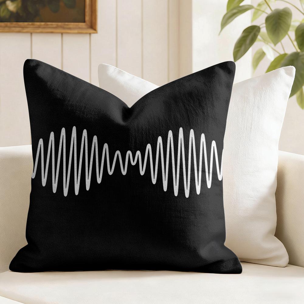 AArctic Monkeys Band Cushion Cover Eco Linen Pillow Case DoubleSided Print Breathable Durable Zipper Home Decor Gift