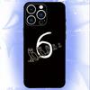 Custodia per Telefono D-Drake O-OvO OWL LOGO Per iPhone 17,16,15,14,13,12,11,Pro,XS,Max,XR,Plus,E,SE4,Mini Cover Morbida Nera