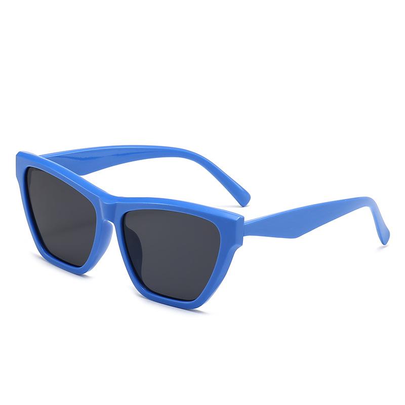 Vintage Cat Eye Square Sunglasses Y2K Girl Style Streetwear Essential Uv400 Protection Sunglasses 5604