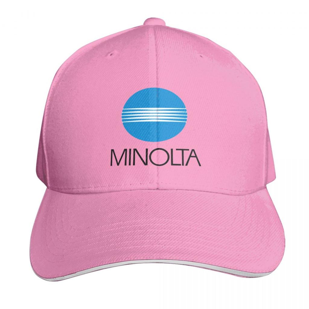 Retro Vintage Minolta Logo Baseball Cap Big Size Hat New Hat Luxury Hat Baseball Cap Caps For Women Unisexs