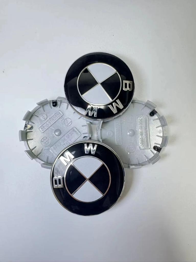 AAAXD1 56mm/68mm 4-piece BMW wheel hub center cover protective cap badge modification, suitable for BMW X5 X3 E39 F25 E60 F15 F35 F18