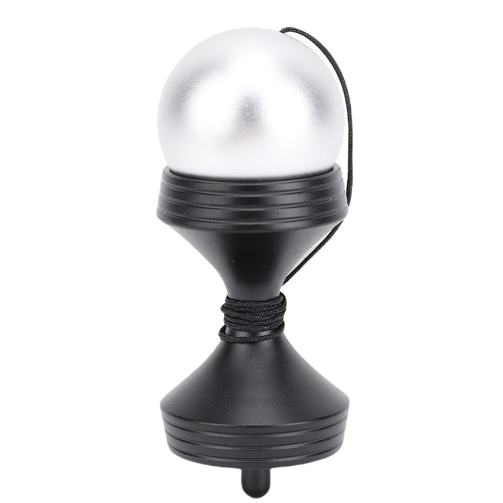 Desk Toy Stress Relief Rotating Gyroscope Desktop Decompression Toy with Silicone Cover for