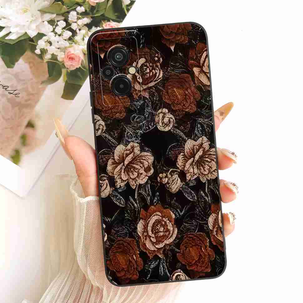 For Redmi 11 Prime 4G Case Colorful Butterfly Simple Silicone Back Cover For Redmi 11prime 4G 22071219AI 6.58" Bumper Casing