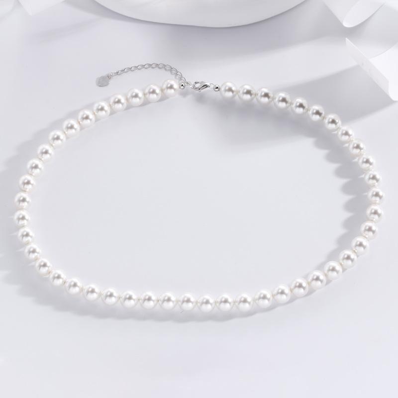 

Жемчужное ожерелье женская мода хай-энд легкая роскошь изысканное инс модный блогер женщины с тем же товаром