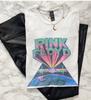 Pink Floyd Farben T-Shirt, Vintage Feel Tee, Klassische Rockband Kleidung Unisex T-Shirt