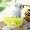 Spring and Summer Dog and Cat Pet Fruit Dresses, Large, Medium and Small-sized Dog and Cat Dress Supplies, Dog Clothes