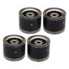 4 PCS  board Wheels and Bearings   Wheels Magnetic   Friction High   PU 55x45mm