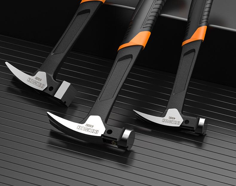 Claw Hammer for Woodworking: One-Piece Iron, Handmade Mini Small Hammer, Special Steel, Perfect for Household Use.