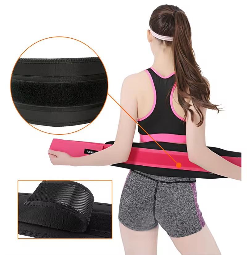 Aolikes 1Pcs Sport Pressurized Weightlifting Bodybuilding Waist Support Belt Fitness Squatting Training Lumbar Back Supporting