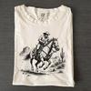 Vintage Cowboy Reiten Wüste T-Shirt, Comfort Colors Western Rodeo Countrycore Kleidung