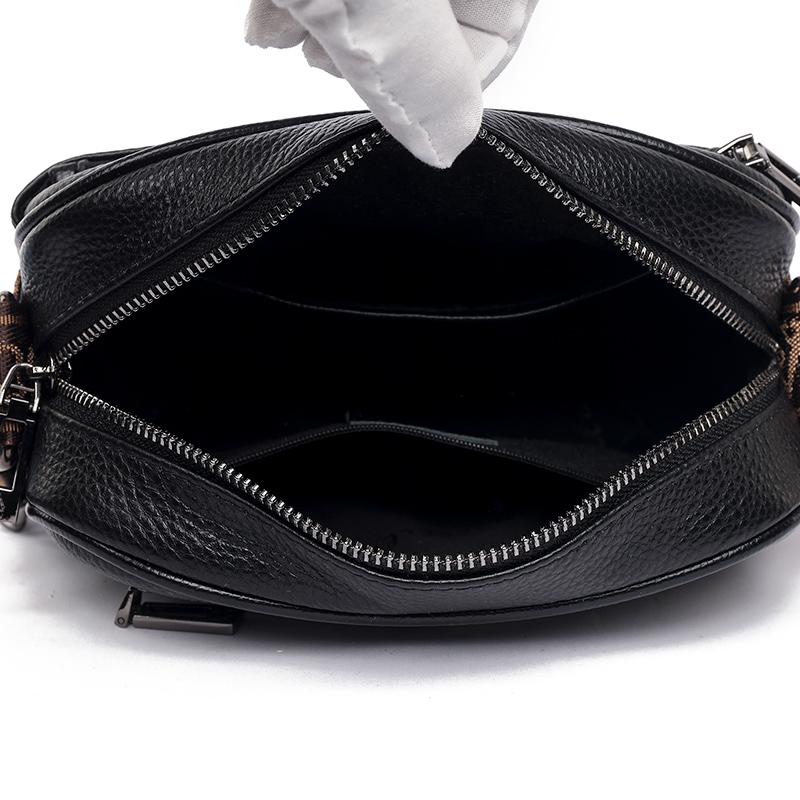 Сумки из коровьей кожи S Новая мягкая кожаная сумка-мессенджер через плечо Женская — фото 6