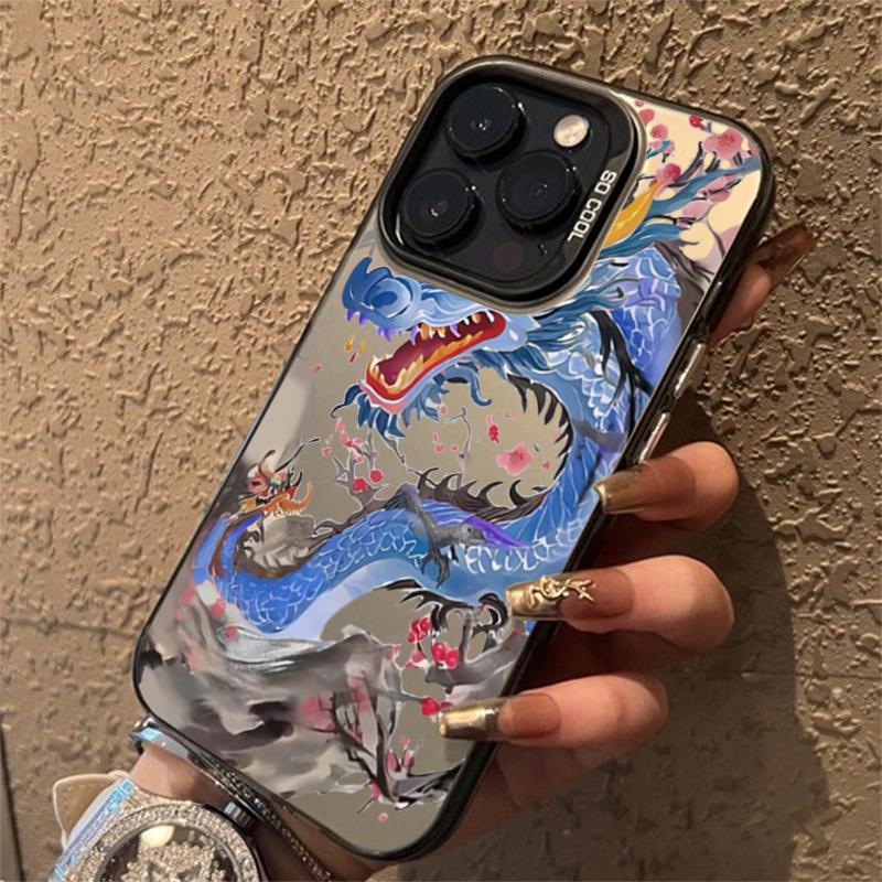 Luxury Dragon Totem Anti-drop Armour Case For  Redmi Note 13 12 11 Pro Plus 5G 12S 11S 10S Pro Redmi 13C 12C 13 14C Cover