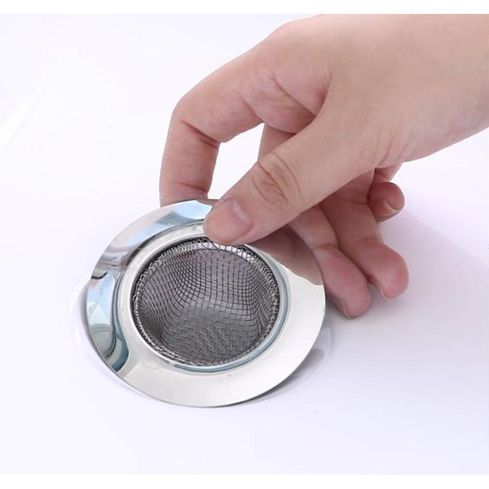 Stainless Steel Fine Mesh Sink Filter Drain Strainer for Kitchen Bathroom