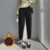 Beige High-Waist Slim Carrot Pants for Women - Autumn/Winter 2025 Collection