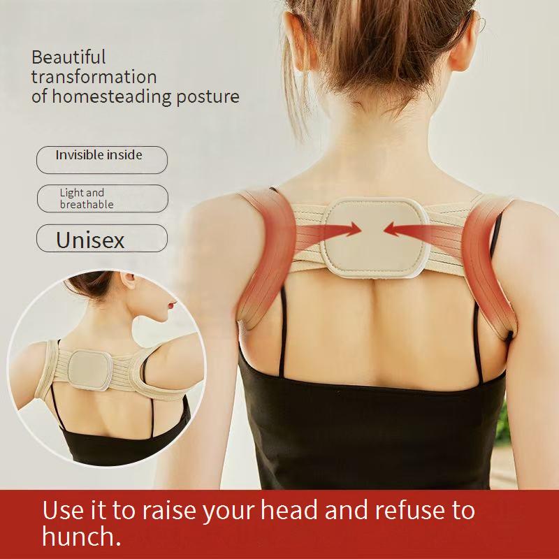 Rückenkorrekturgurt für Erwachsene und Kinder, unsichtbarer Korrekturgurt für Rundrücken, göttliches Werkzeug zur Haltungs- und Körperformkorrektur