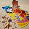 Superhero Parade Beach Towel, Super Soft Microfiber, Gift for Her/Him, Birthday, for Pool, Beach, Travel, Home Decor Fan gifts