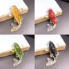 Charming Fish Ornament for Car and Home Decor Crafted from Natural For Crystal