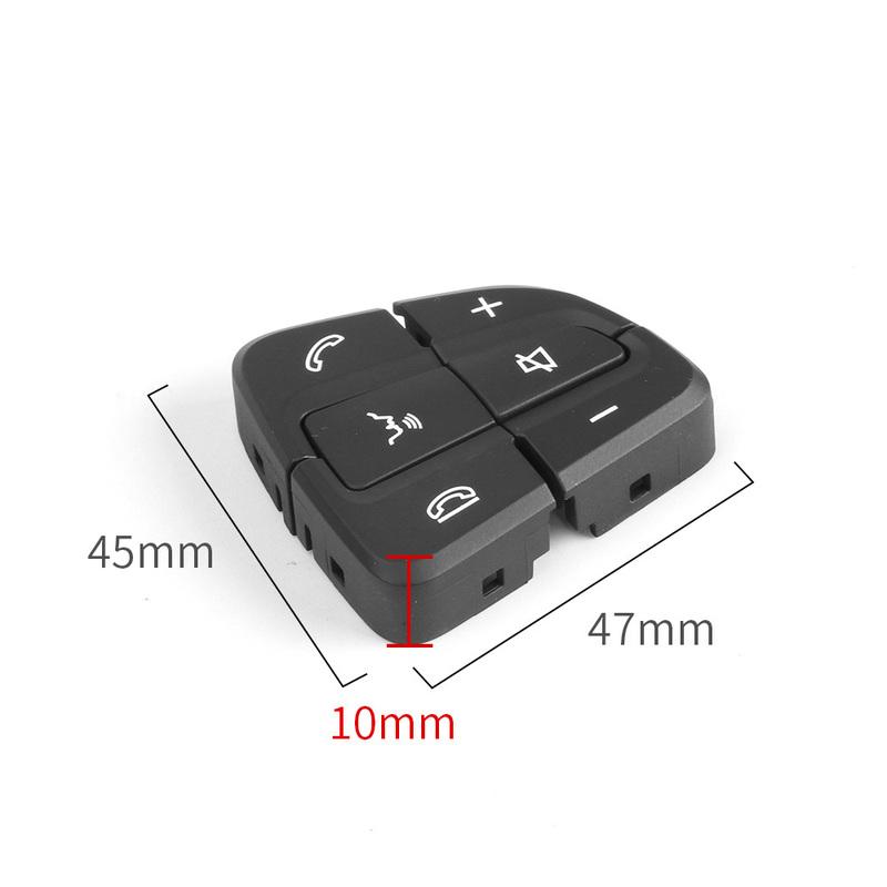Car Steering Wheel Switch Control Buttons Multi-function Switch Button For Mercedes Benz C GLC Class W205 W253 2015-