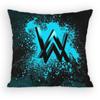 AAlan Walker DJ Pillow Case Sofa Living Room Bedroom Headboard Backrest Cushion Square Cushion Nap Time