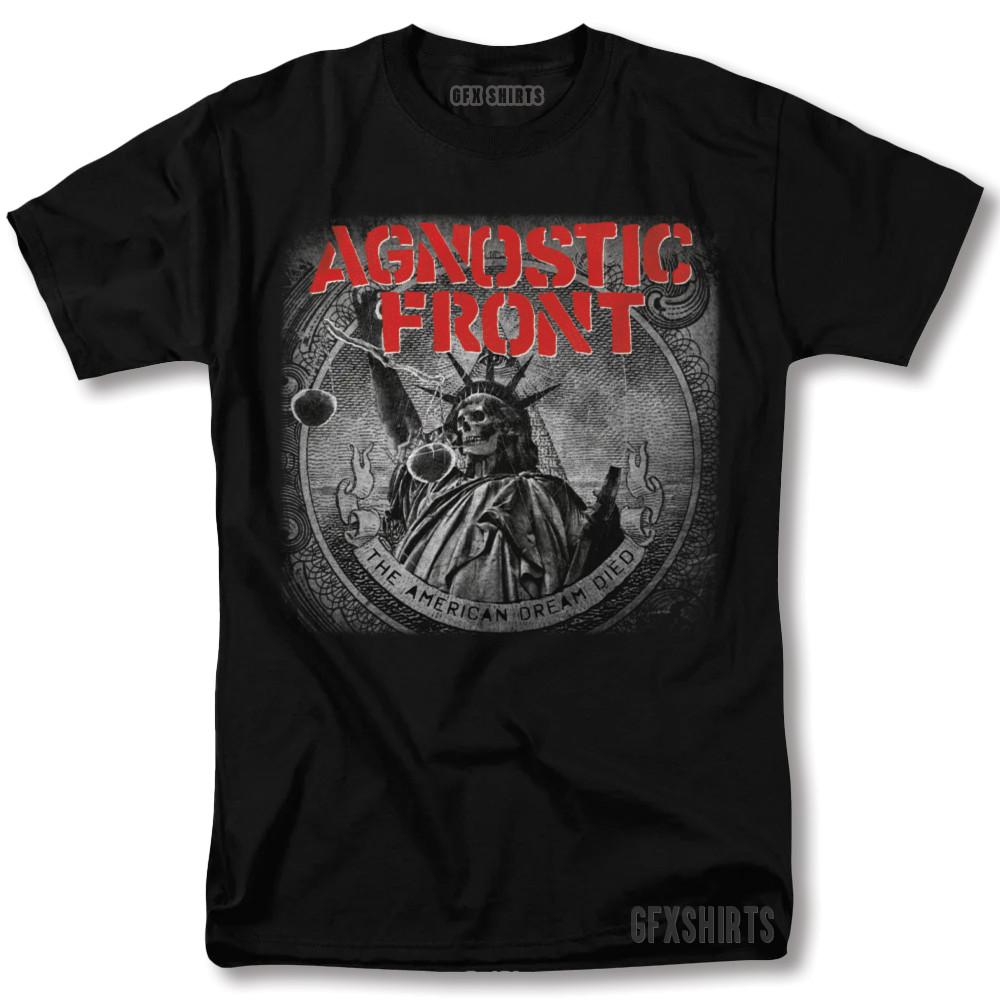 Agnostic Front Shirt Punk Rock Concert Tour Merch Vntg Design T-Shirt Unisex T-Shirt L