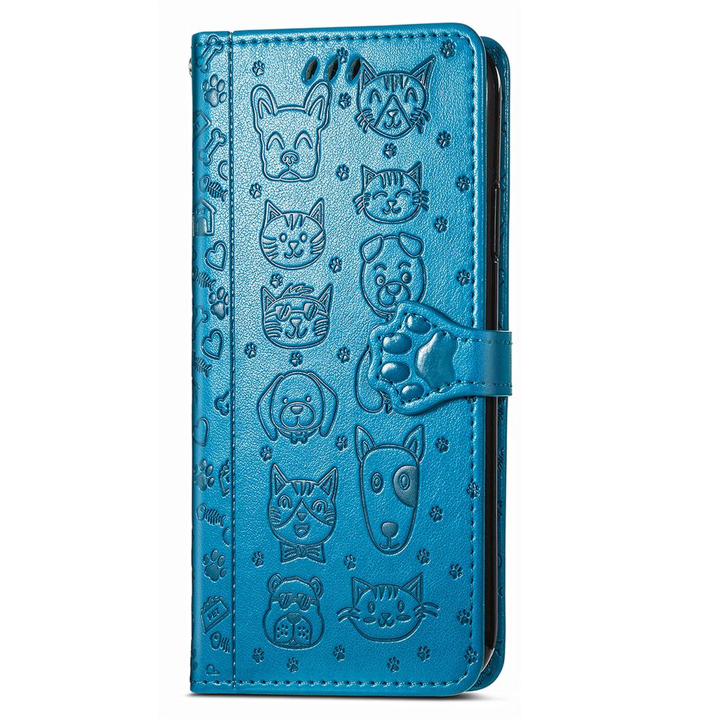 For Xiaomi Redmi Note 14 Pro 5G/Poco X7 5G Case Leather Wallet Flip Phone Cover Cute Cat Dog Pattern