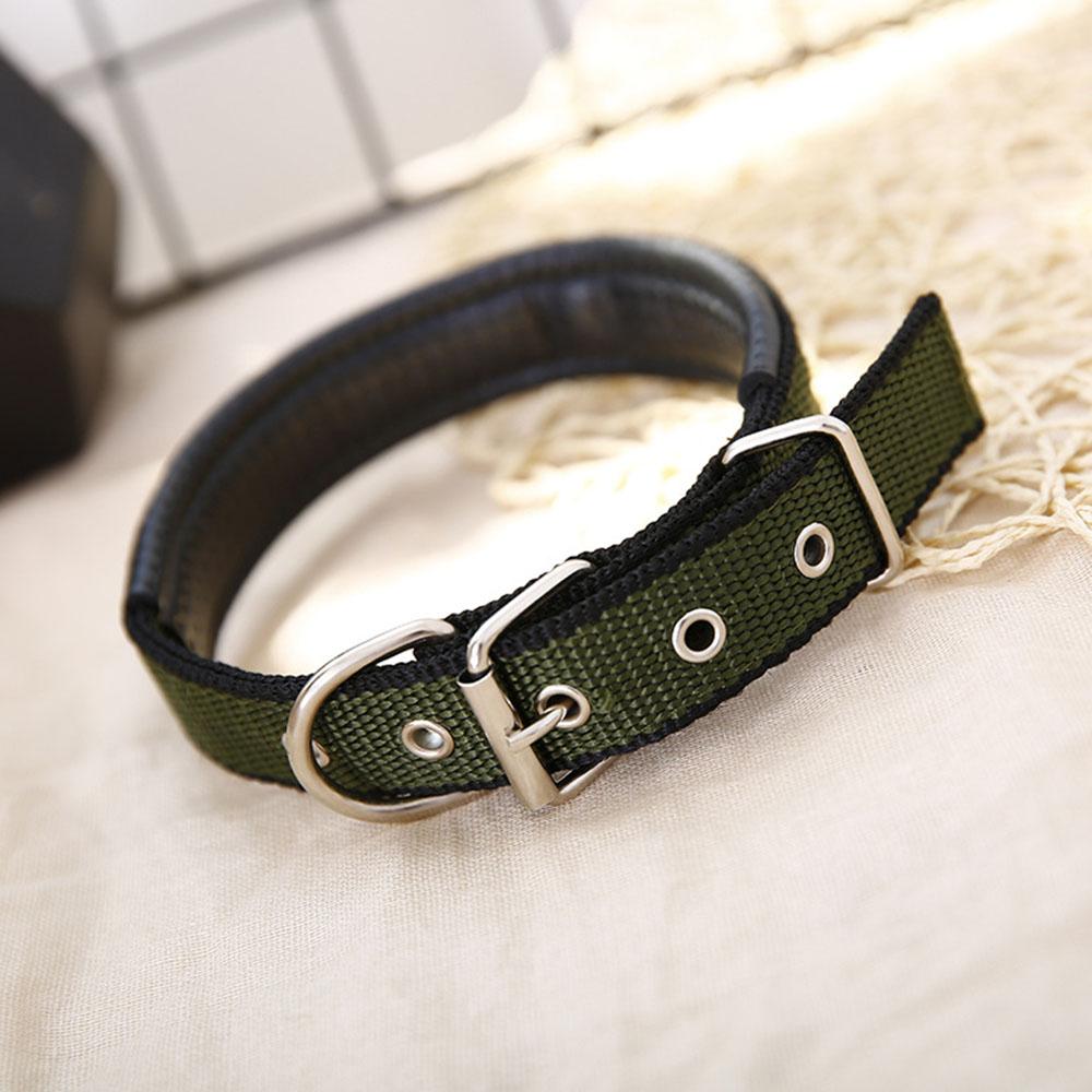 

Мягкий пенопластовый ошейник для собак, регулируемый ошейник с металлической пряжкой для щенков и кошек, прочный и долговечный ошейник для прогулок с большими собаками 1.5cm neck 25-35cm