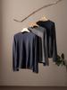 Women's Casual Knitwear: Pure Cashmere Long Sleeve, Round Neck, Loose Style for Autumn and Winter.