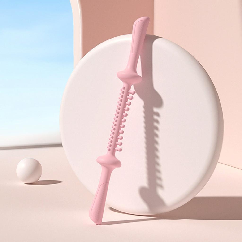 Body Massage Stick Multifunctional Soft   Manual Massage Roller Stick Tool for Relaxation