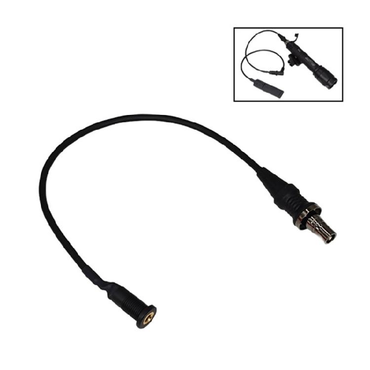 Simple Connect 3.50mm to Extension Cable Tail Switches for Flashlights M600 Durability Construction Hiking
