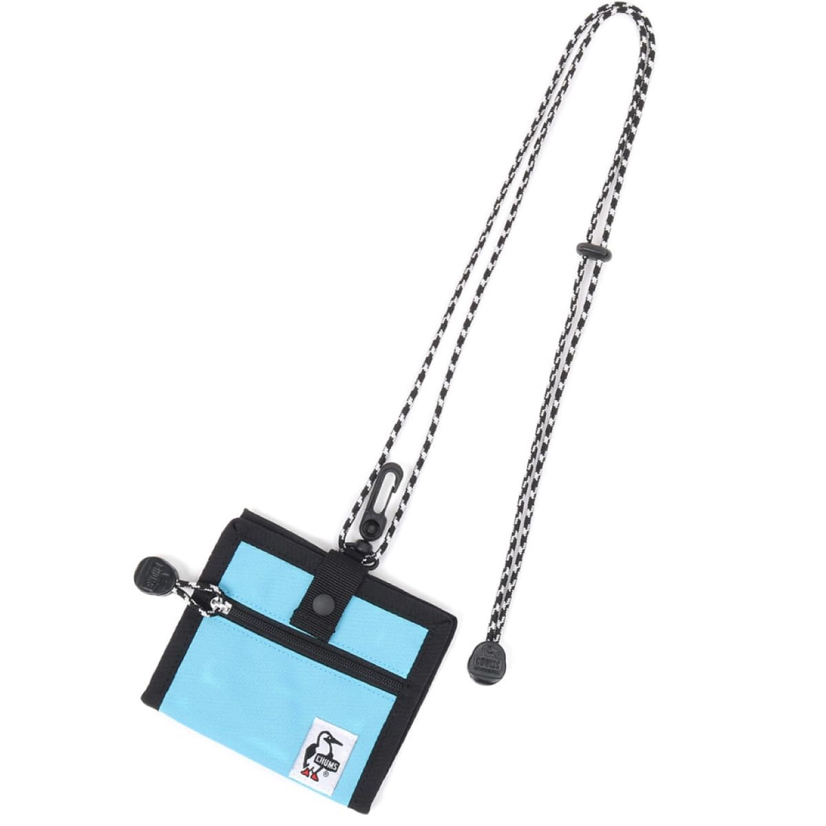 

Recycled ID Card Money Holder IC Card Case Pass Case Wallet Coin Purse Commuter Holder [CHUMS] CH60-3578 (A056 Sky)