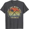 Geology Gifts  One More Rock I Promise Funny Geologist T-Shirt T Shirt On Sale Design Cotton Men T Shirt Custom