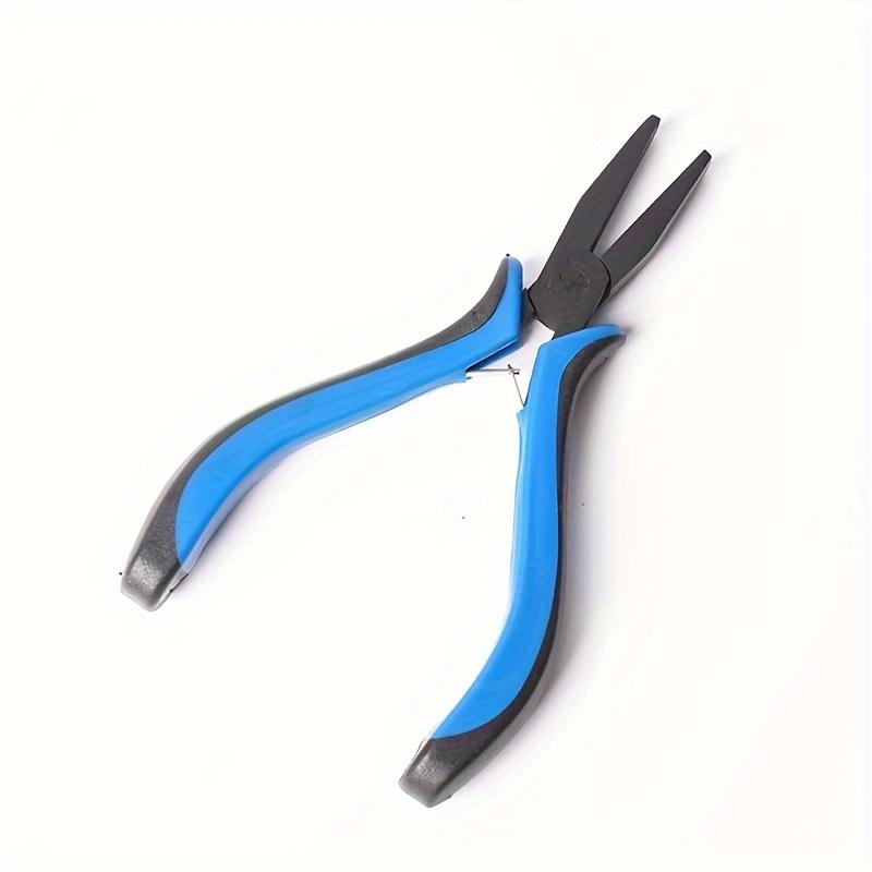 

1pc Teflon-Coated Flat Nose Pliers - DIY Jewelry Making & Crafting Tool with Comfort Grip Handle
